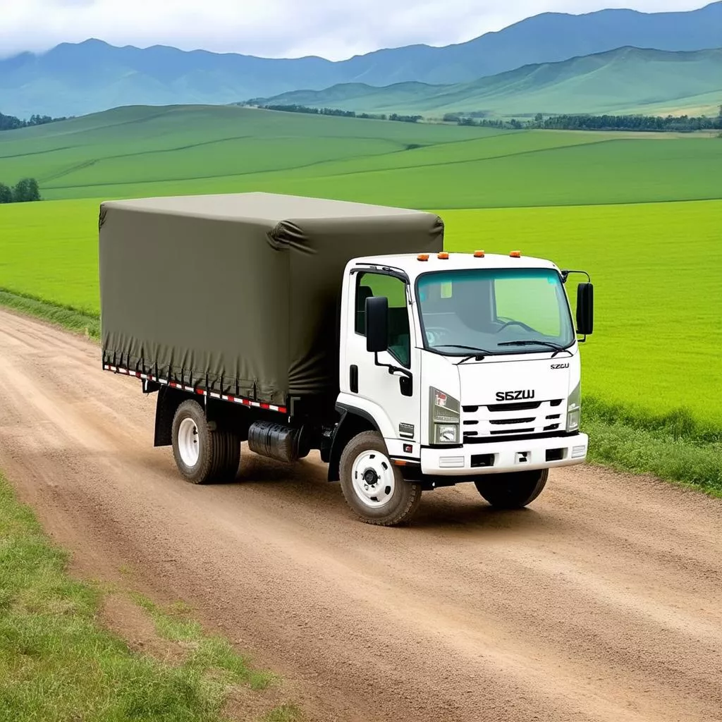 Xe tải mui bạt Isuzu 5 tấn