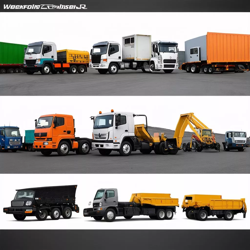 Các Loại Xe Tải