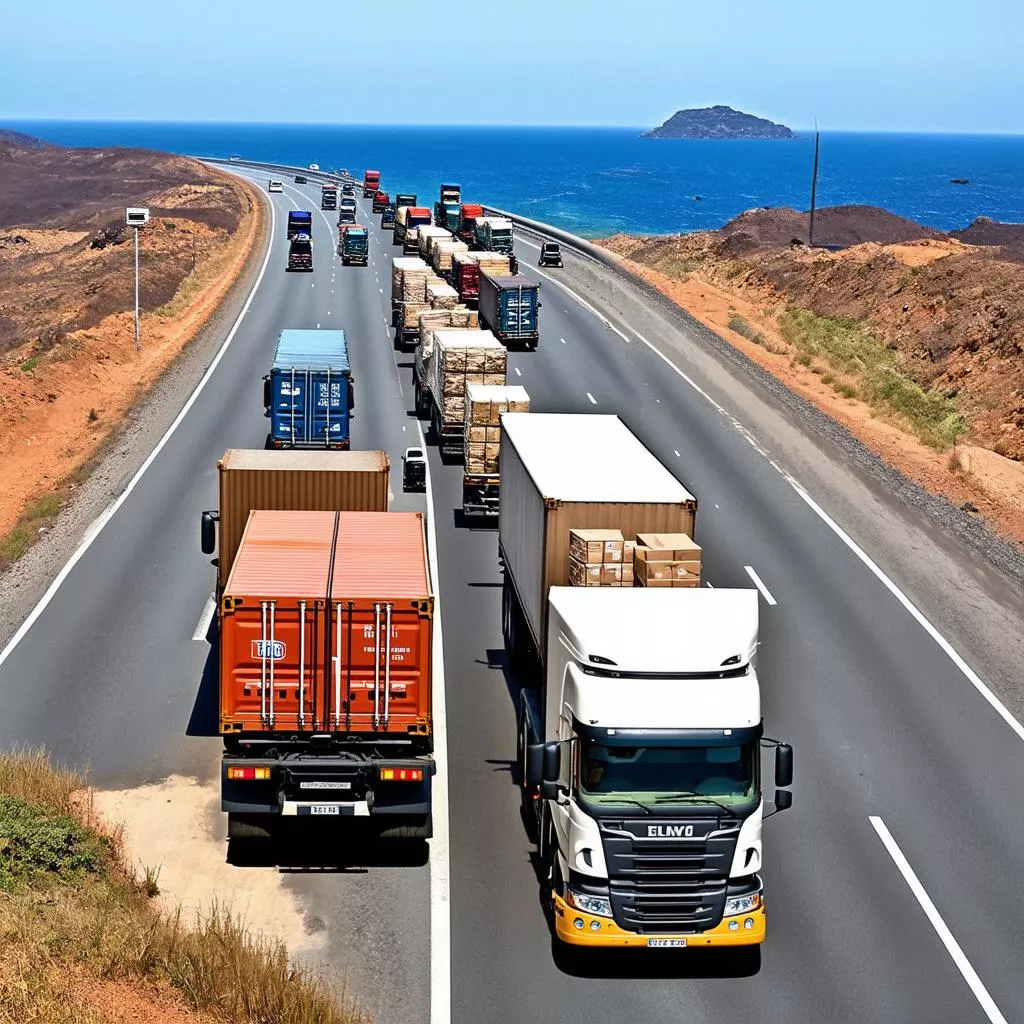 Xe tải Quảng Ninh