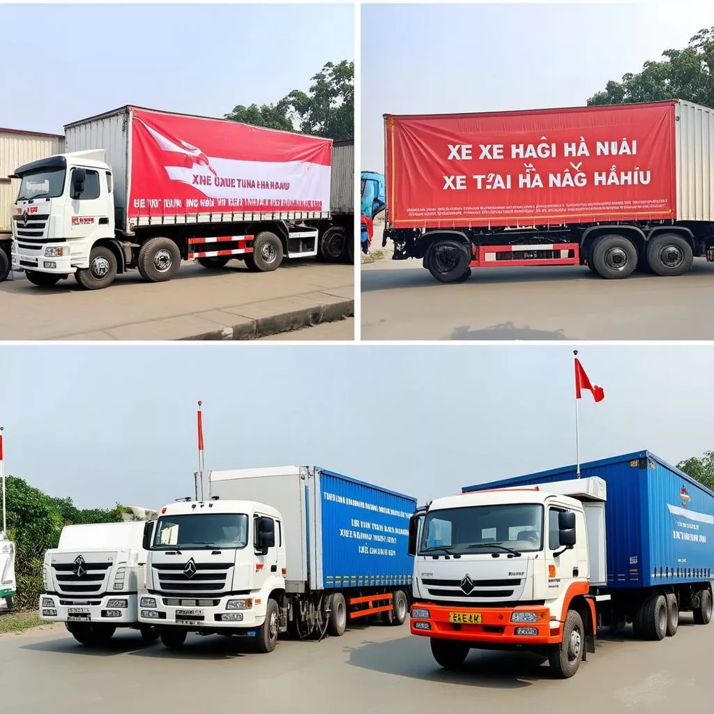 हनोई में ट्रक