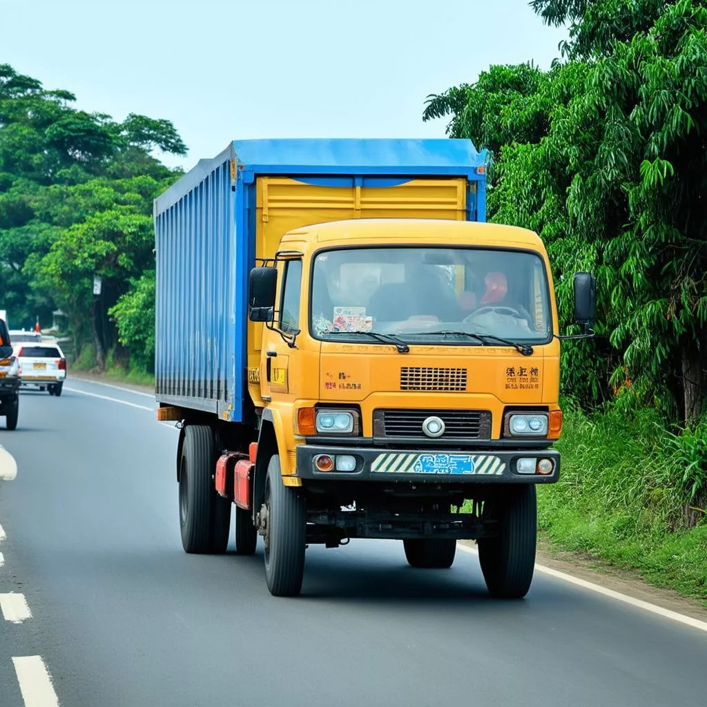 Truck in Tien Giang