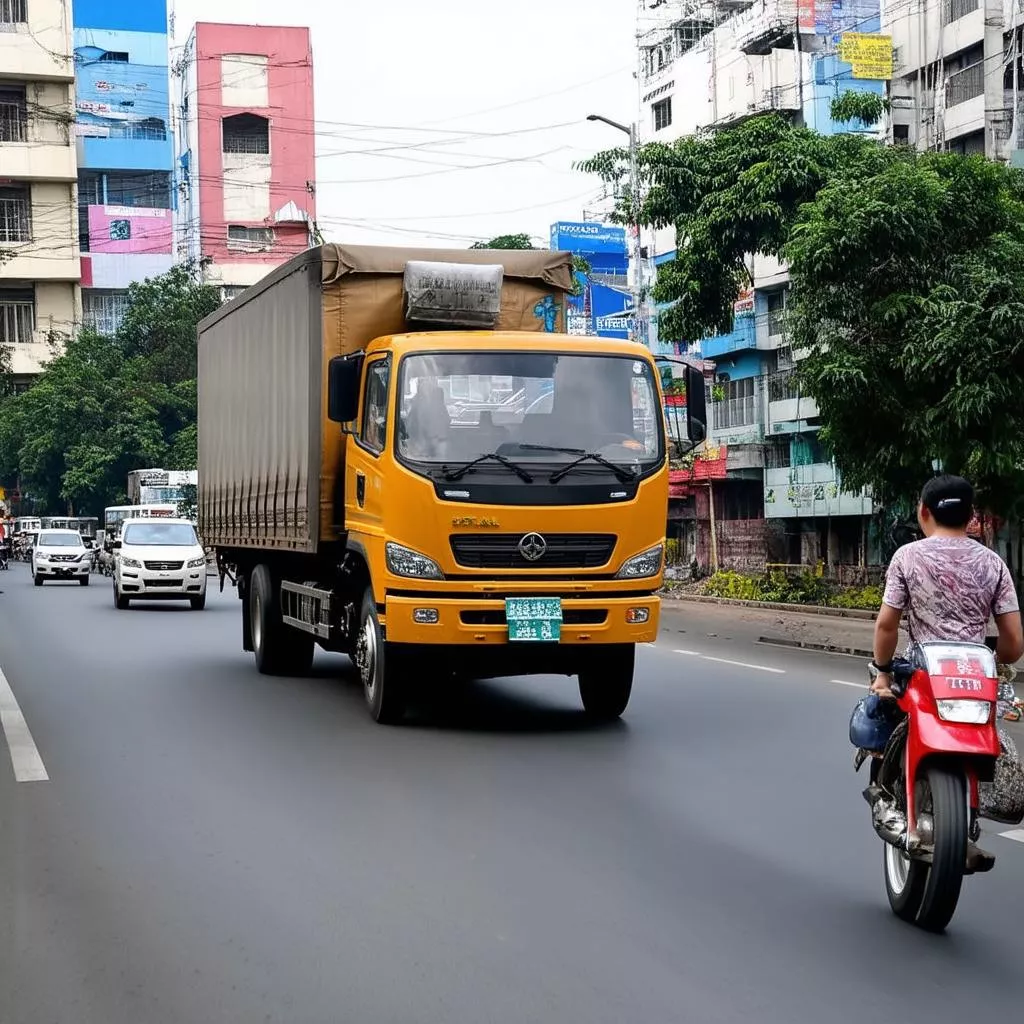 Truck in Ho Chi Minh City