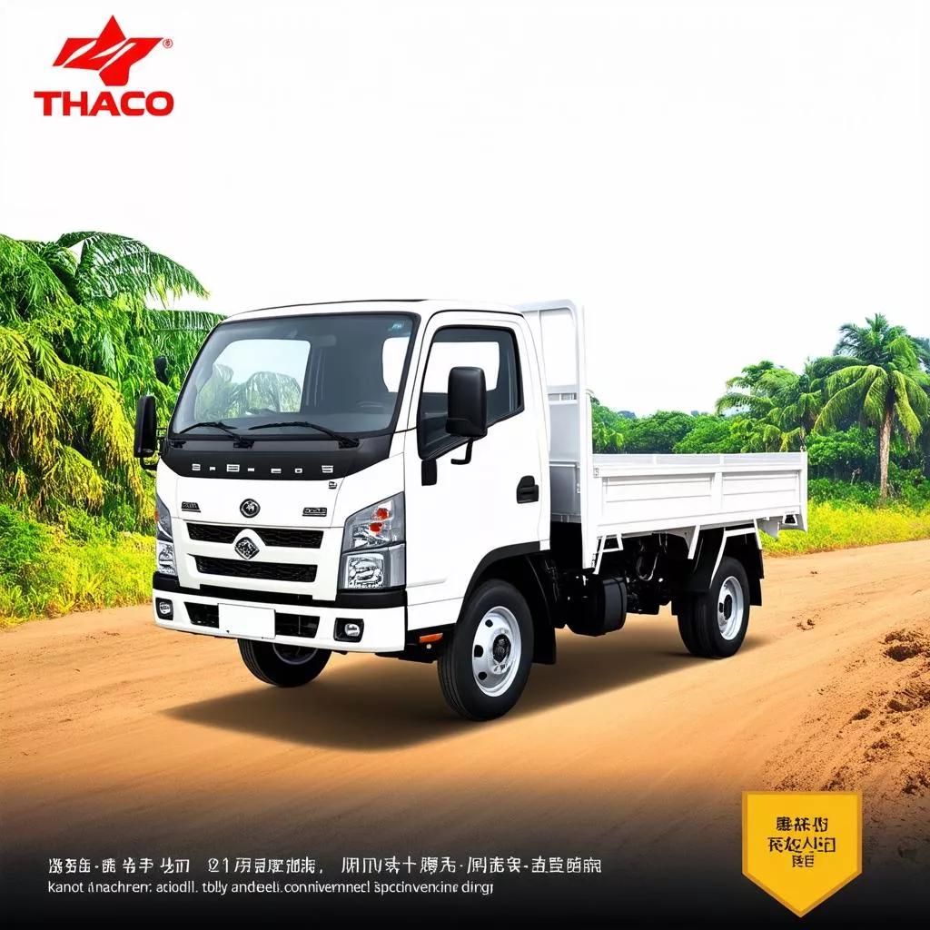 Xe tải Thaco 3.5 tấn tiện lợi