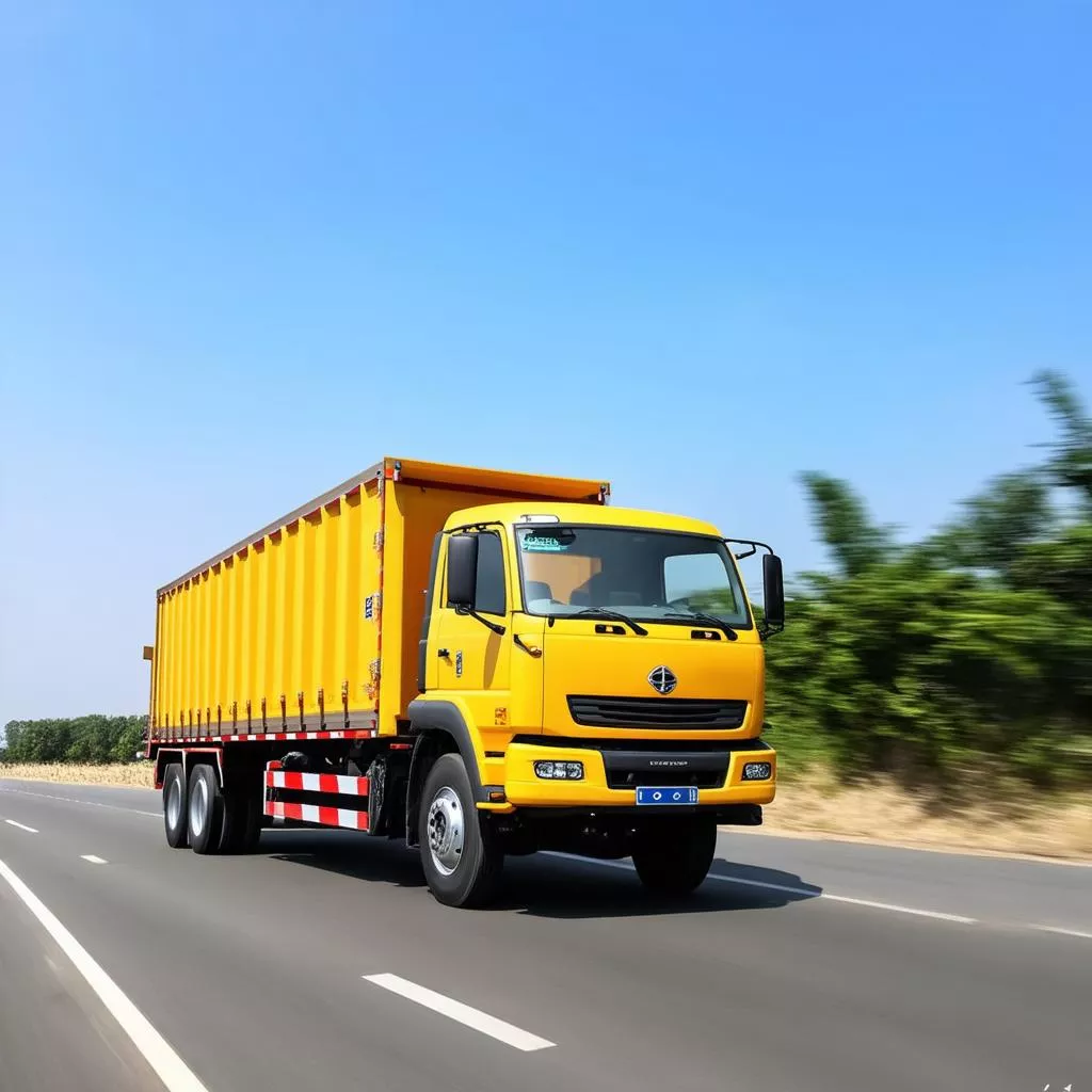 Xe Tải TMT Sinotruck 6 Tấn Màu Vàng