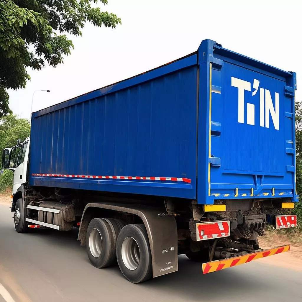 Hình ảnh xe tải và đơn vị tấn