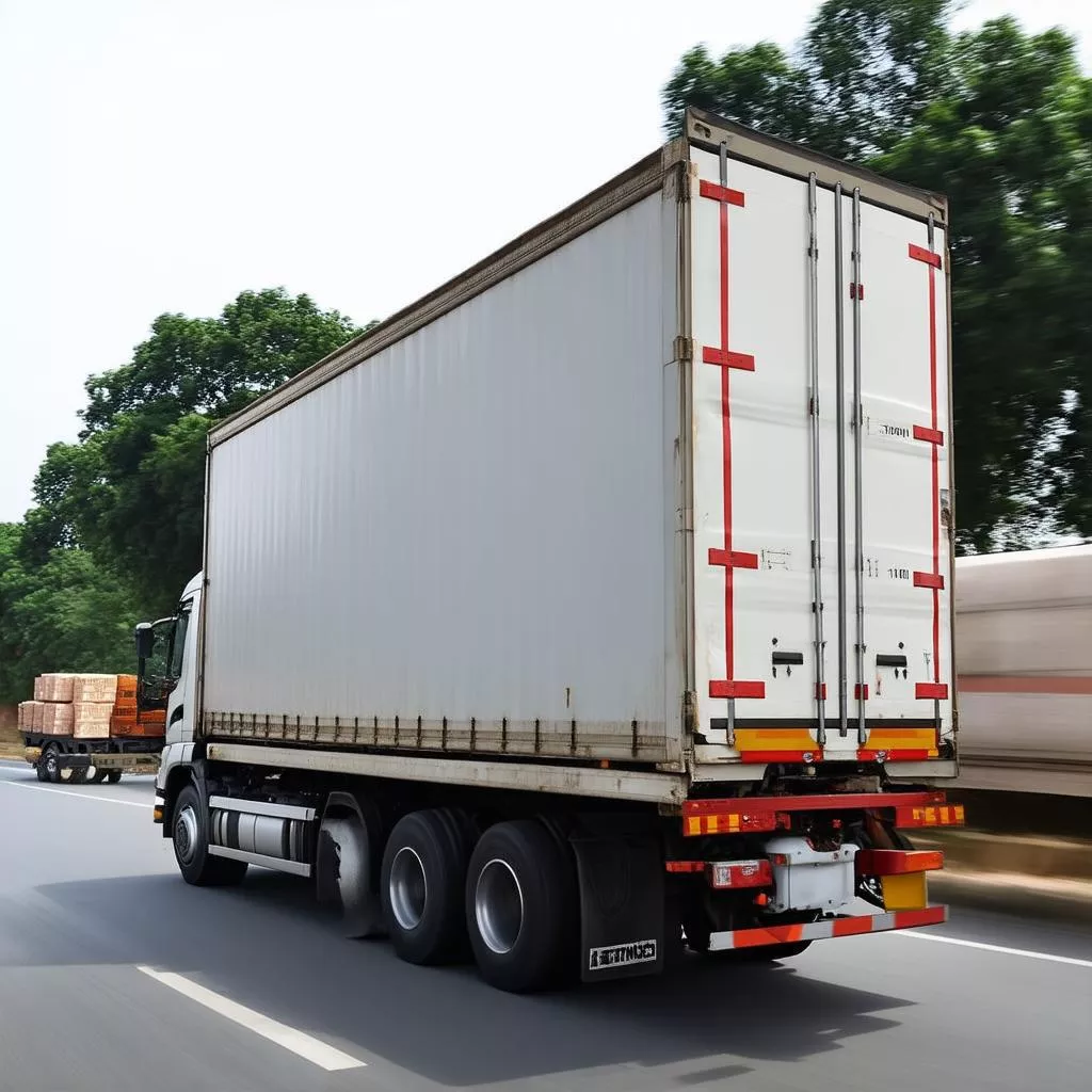 Xe Tải Vận Chuyển Hàng Hóa