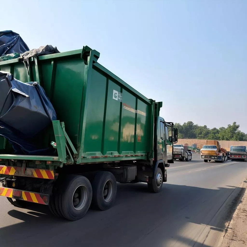 Hàng ngày 2 tấn rác 3 giờ chiều: Bài toán xe tải và giải pháp tối ưu