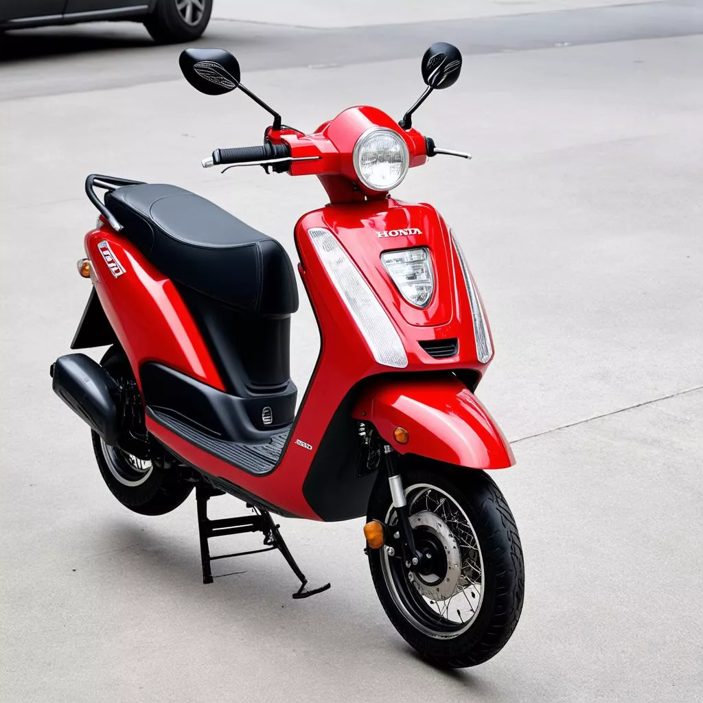 Xe tay ga Honda Lead màu đỏ