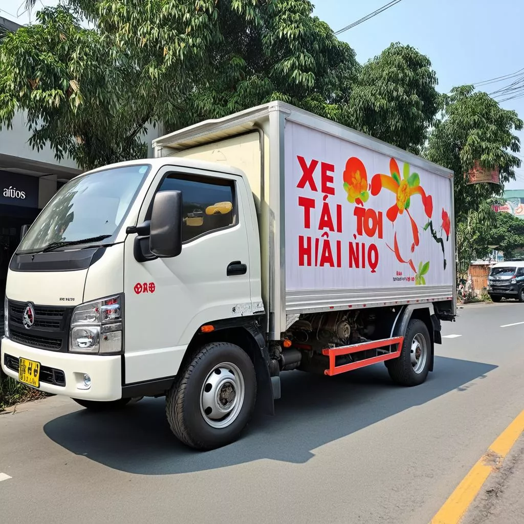 Xe tải giao hàng