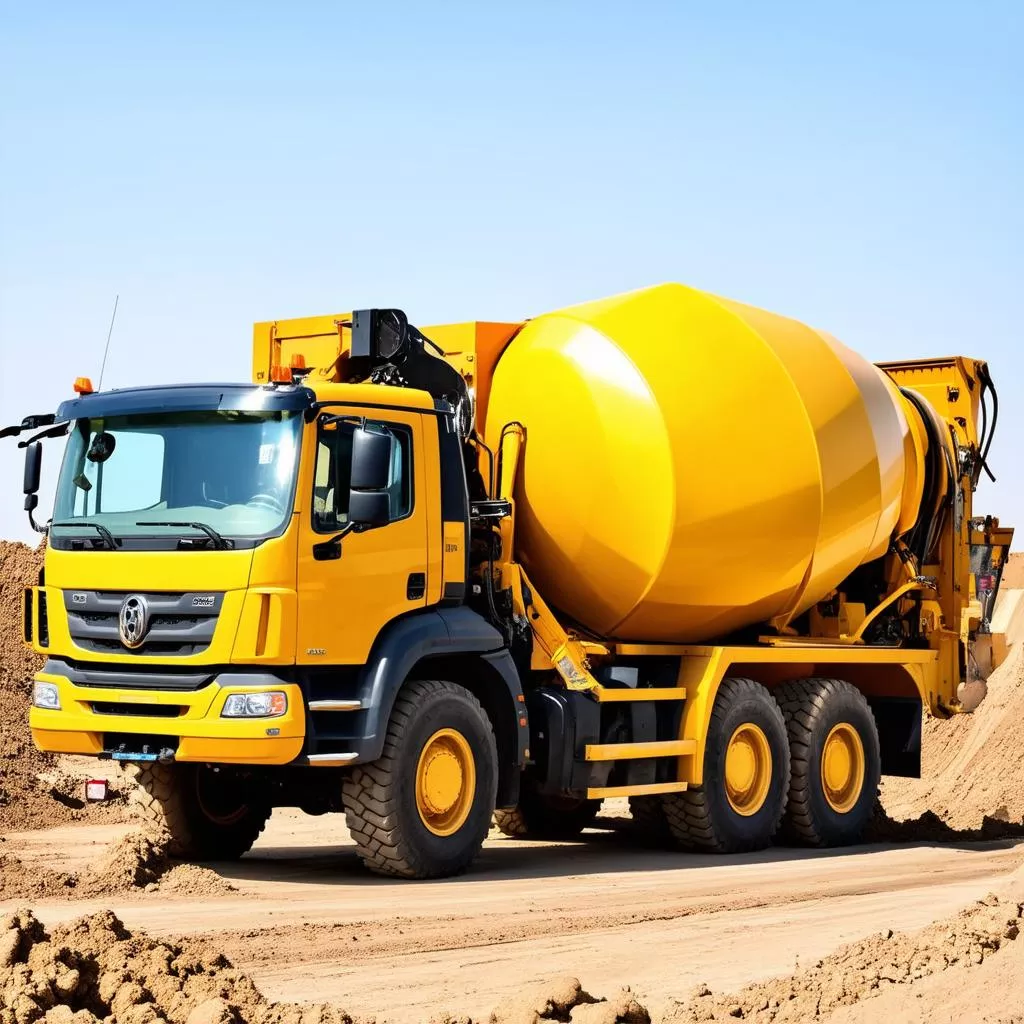Khám Phá Bí Mật Xe Vận Chuyển Bê Tông SB-92B: Từ A Đến Z