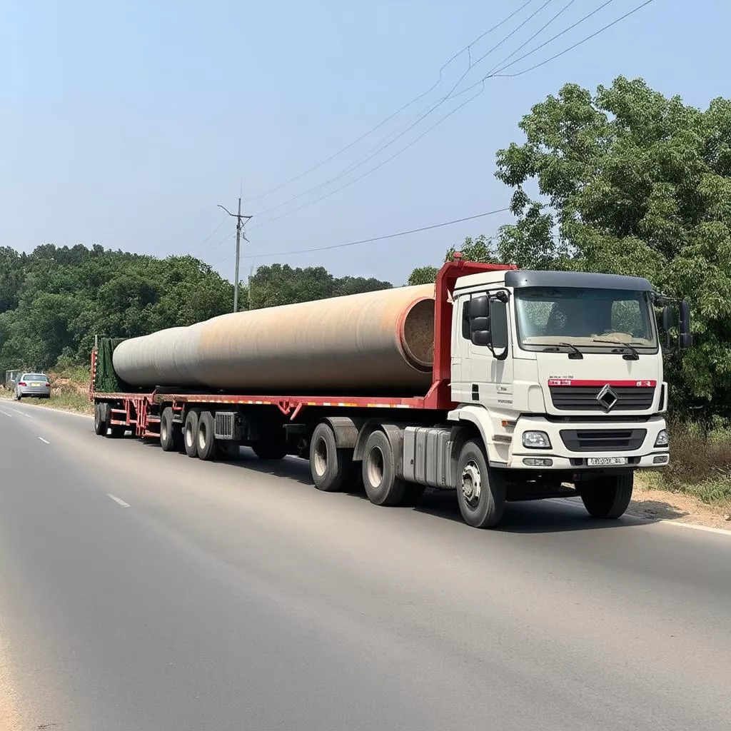 Thư viện CAD xe vận chuyển cọc: Giải pháp tối ưu cho thiết kế và thi công