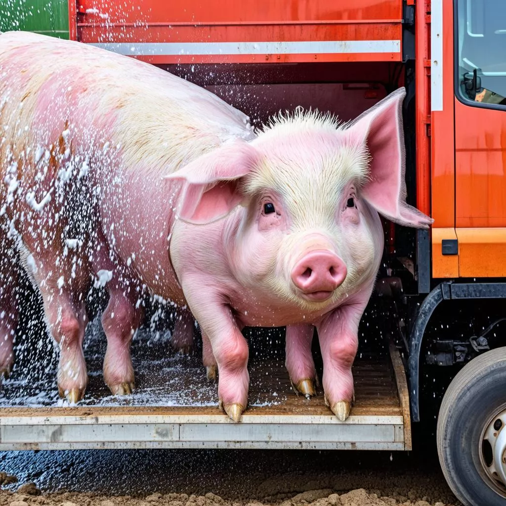 Disinfecting Pig Transport Trucks: A Comprehensive Guide