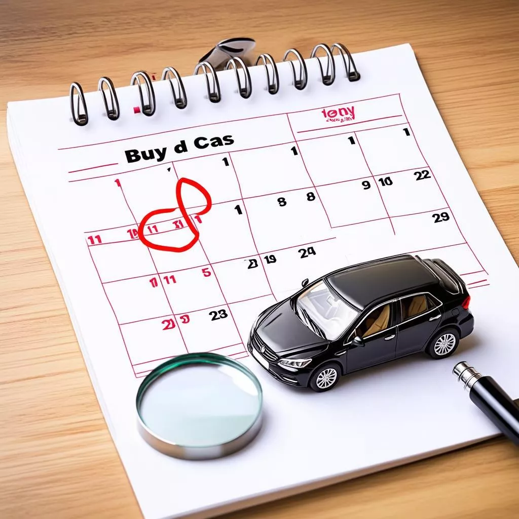 Xem ngày tốt mua xe ô tô