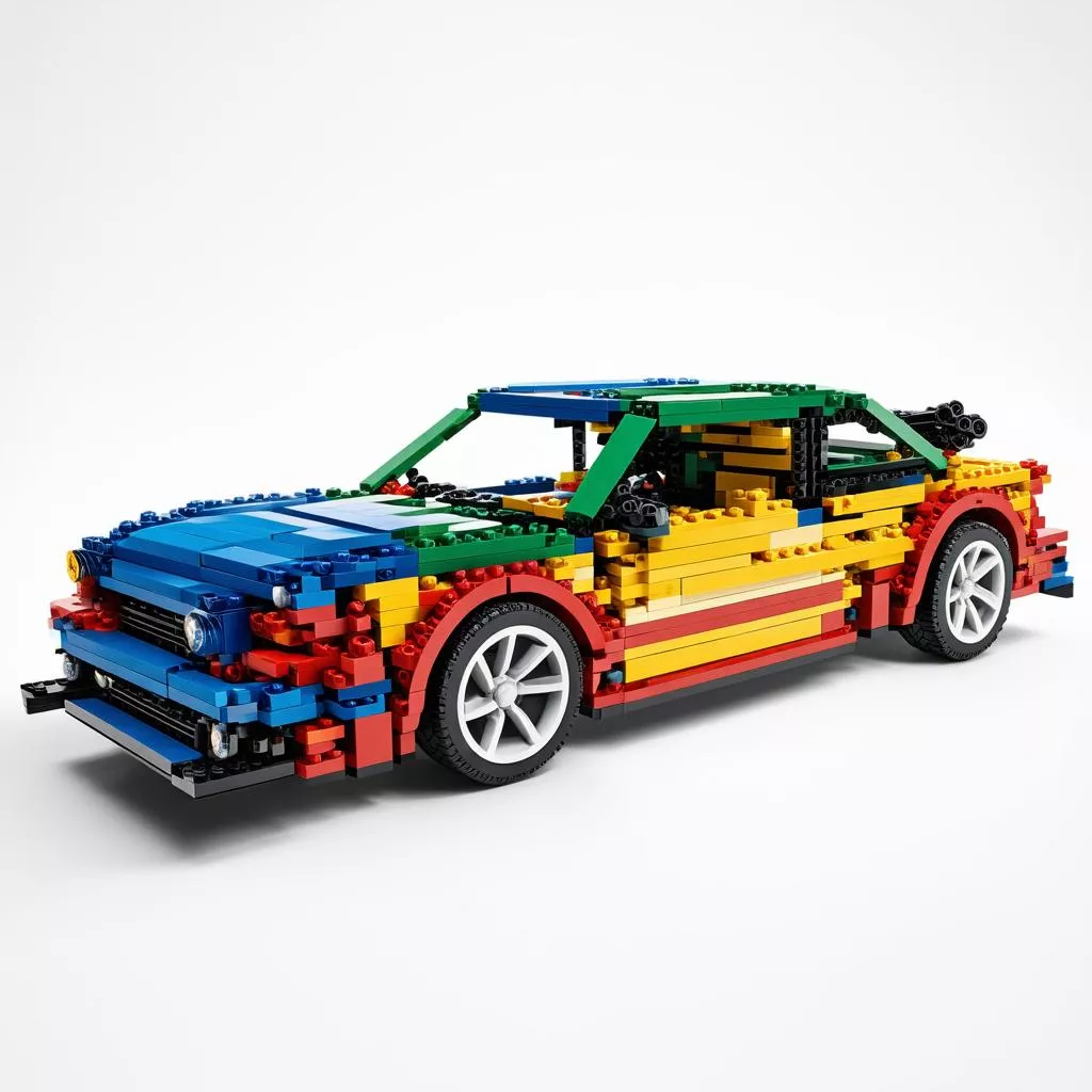 Xếp hình lego ô tô