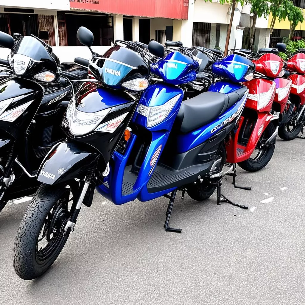 Yamaha Exciter 155 VVA in Various Colors