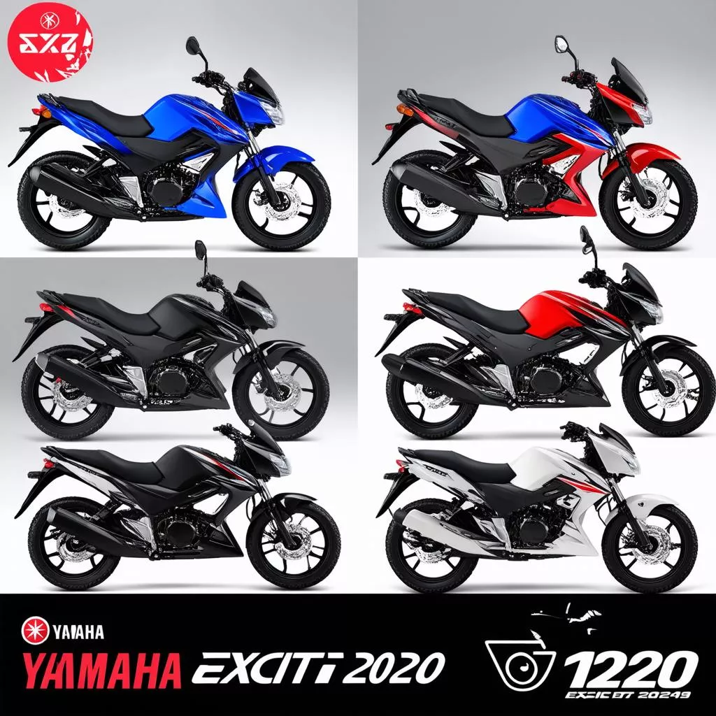 Yamaha Exciter 2020 các màu sắc