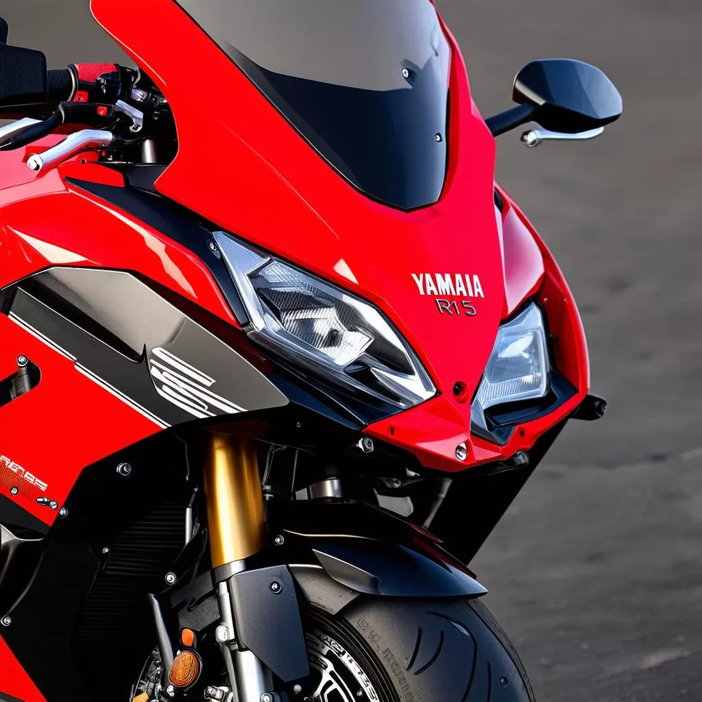 Yamaha R15 đỏ đen