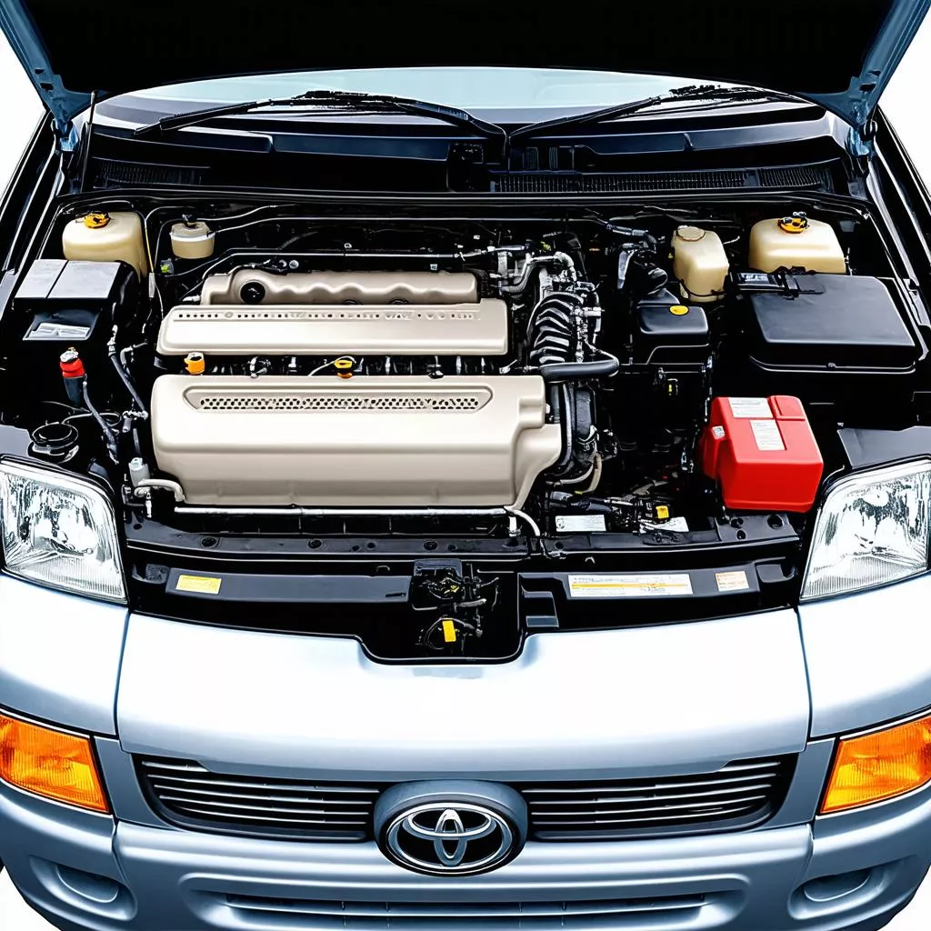 Động cơ xe tải van 2001 Hiace