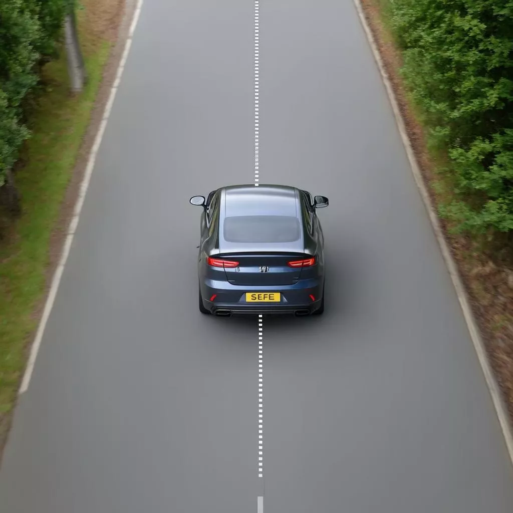 Ước lượng khoảng cách an toàn khi lái xe