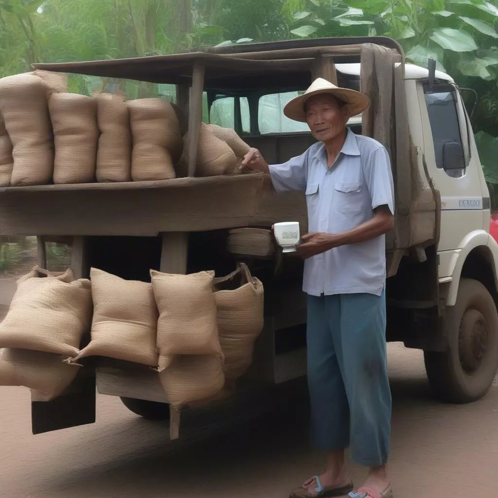 người-nông-dân-mua-xe-tải-cũ-ở-đắk-lắk