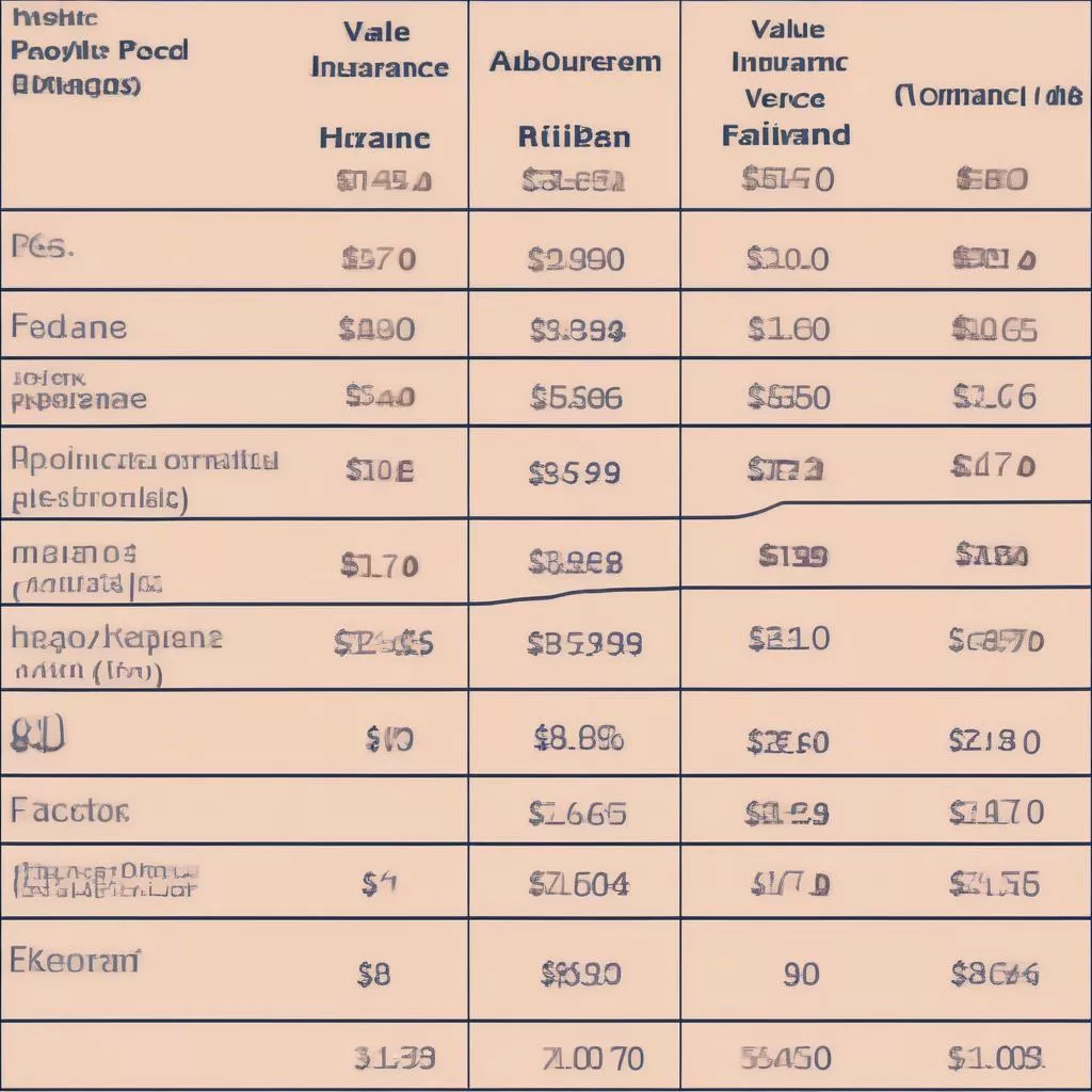 Phí Bảo Hiểm Vật Chất Xe Ô Tô Bao Nhiêu? Bảng Giá & Kinh Nghiệm Mới Nhất