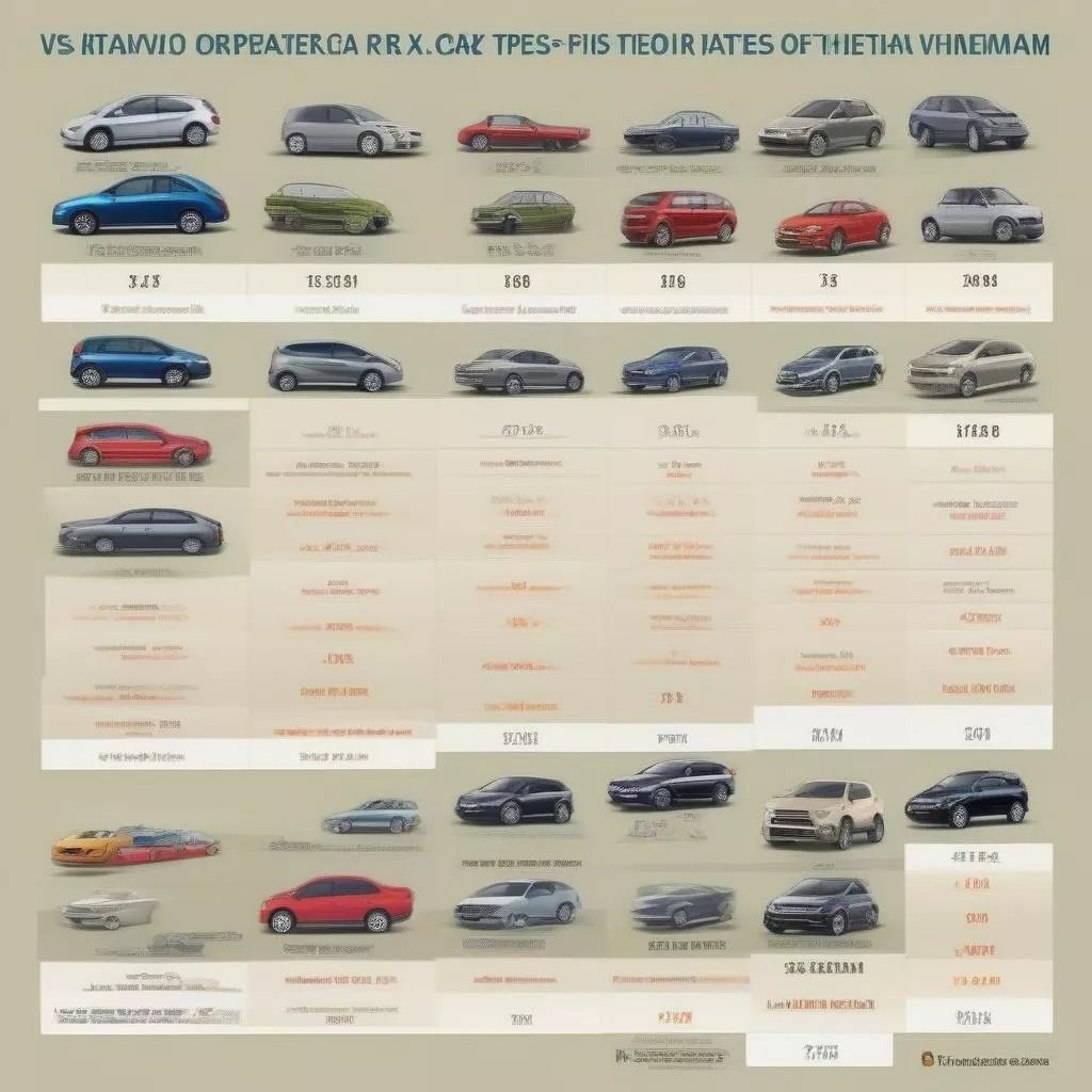 Bảng Giá Lệ Phí Trước Bạ Xe Ô Tô: Từ A đến Z