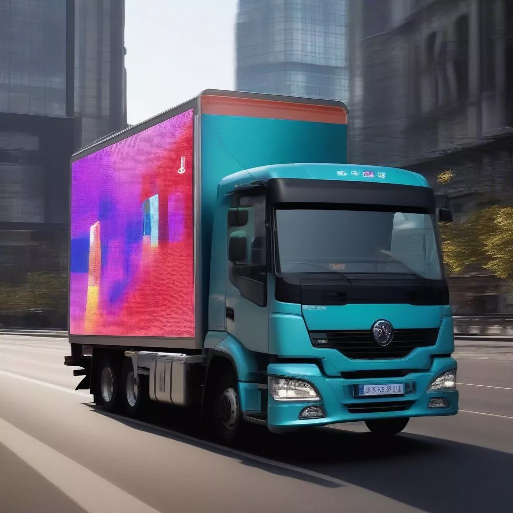 现代汽车LED显示屏