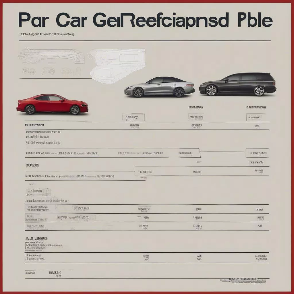 Bảng thông số kỹ thuật xe hơi