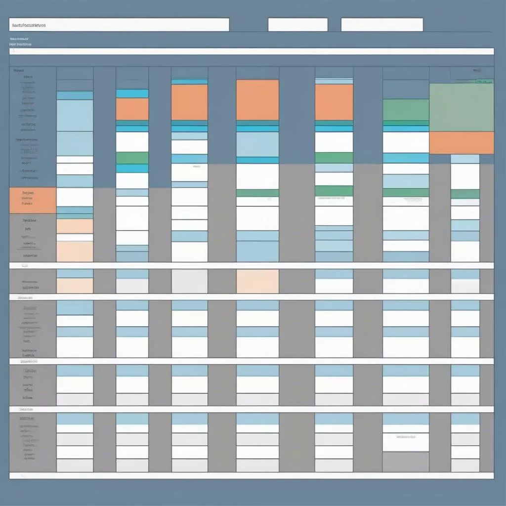 Tô Màu Ô Xen Kẽ Trong Excel: Bí Kíp Trình Bày Bảng Tính Chuyên Nghiệp