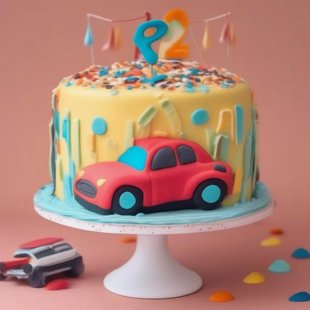 Car-Themed Birthday Cakes: The Perfect Choice for Boys