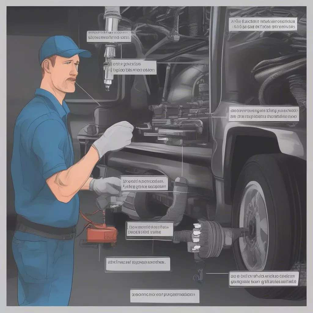 자동차 점화 시스템 정비