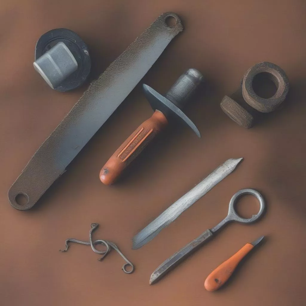 Bảo quản dao làm từ nhíp ô tô