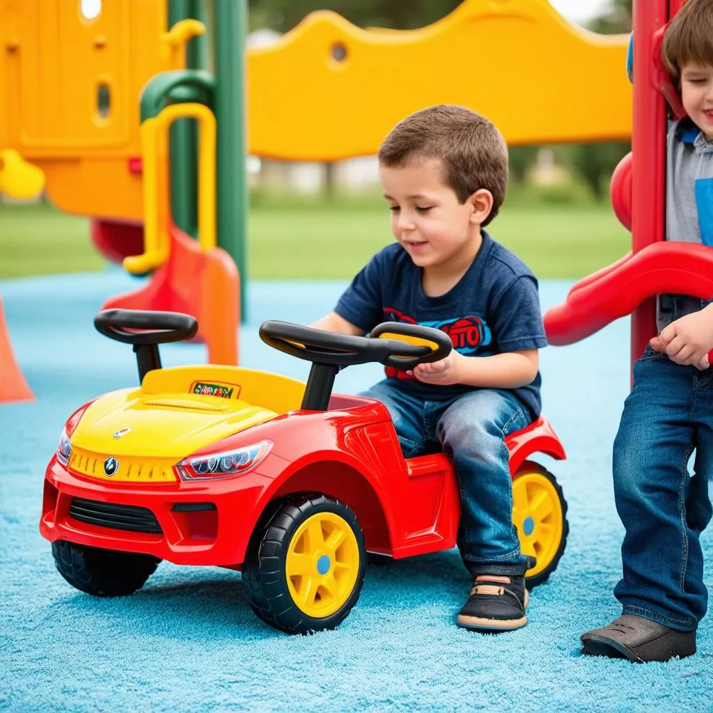 Ô tô chòi chân cho bé: Lựa chọn lý tưởng cho bé yêu phát triển toàn diện