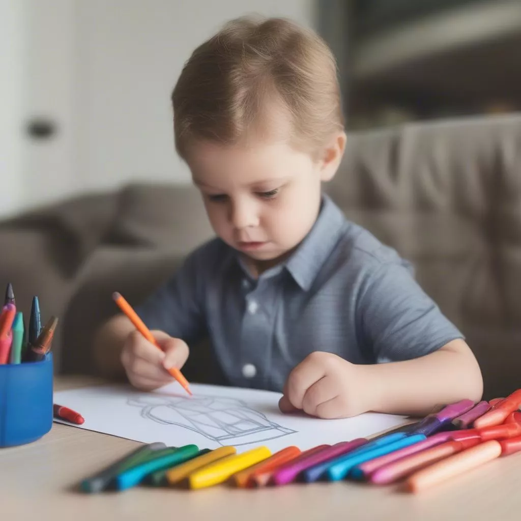 Khám phá thế giới diệu kỳ: Giáo án vẽ ô tô cho bé yêu