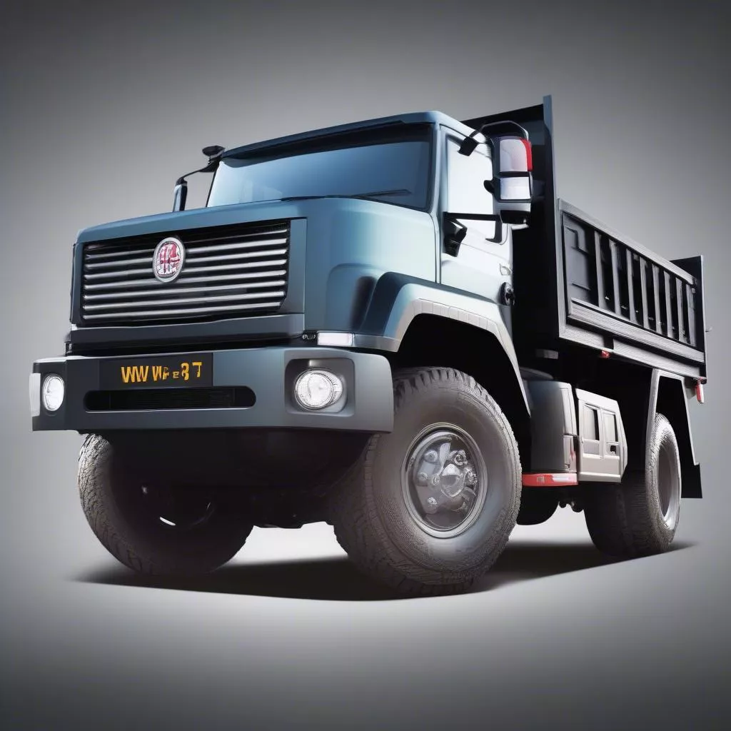 2021 Chien Thang WAW 4T98: Durable Single-Axle Dump Truck