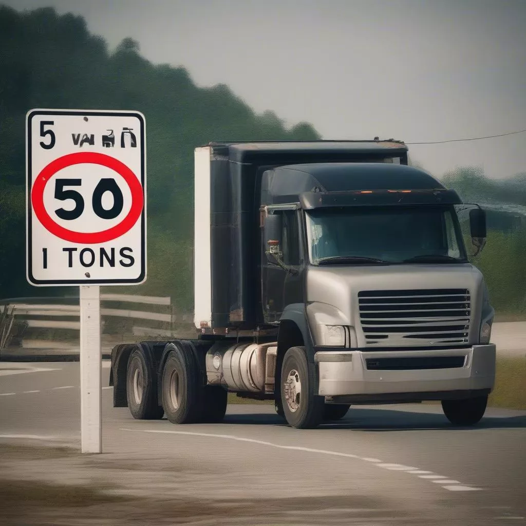 Biển Báo Bé Hơn 5 Tấn: Những Điều Cần Biết Cho Lái Xe An Toàn