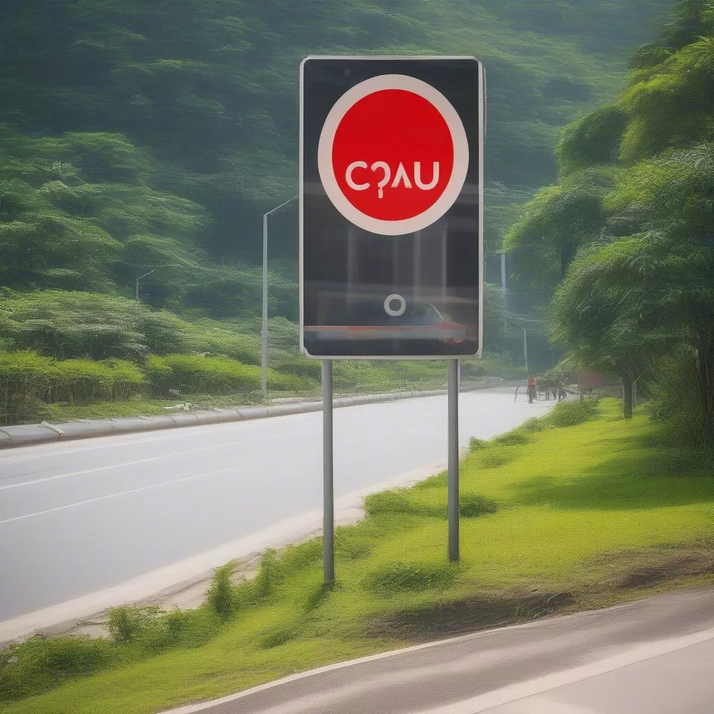 Biển báo cấm quay đầu