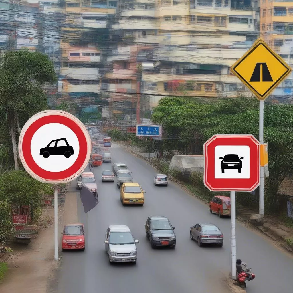 biển báo luật giao thông