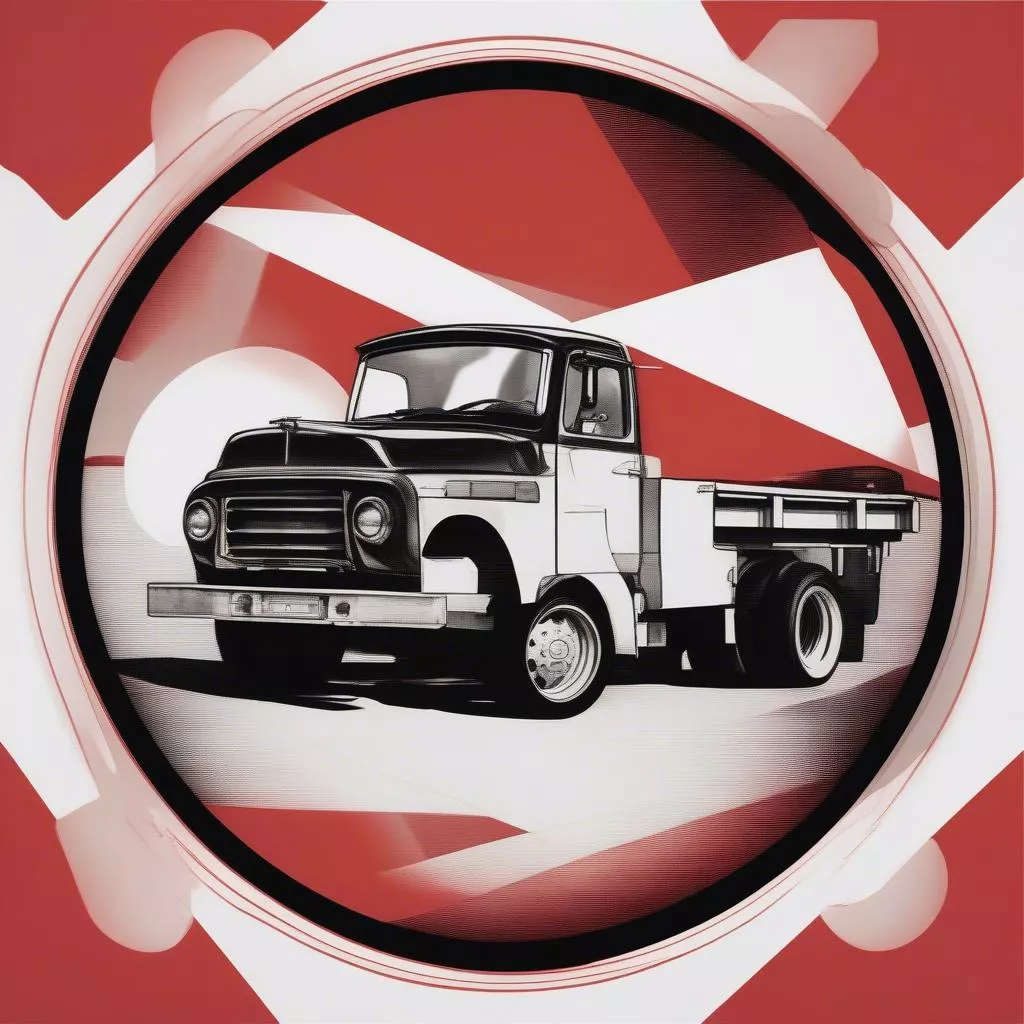 ट्रकों के लिए निषेध चिह्न