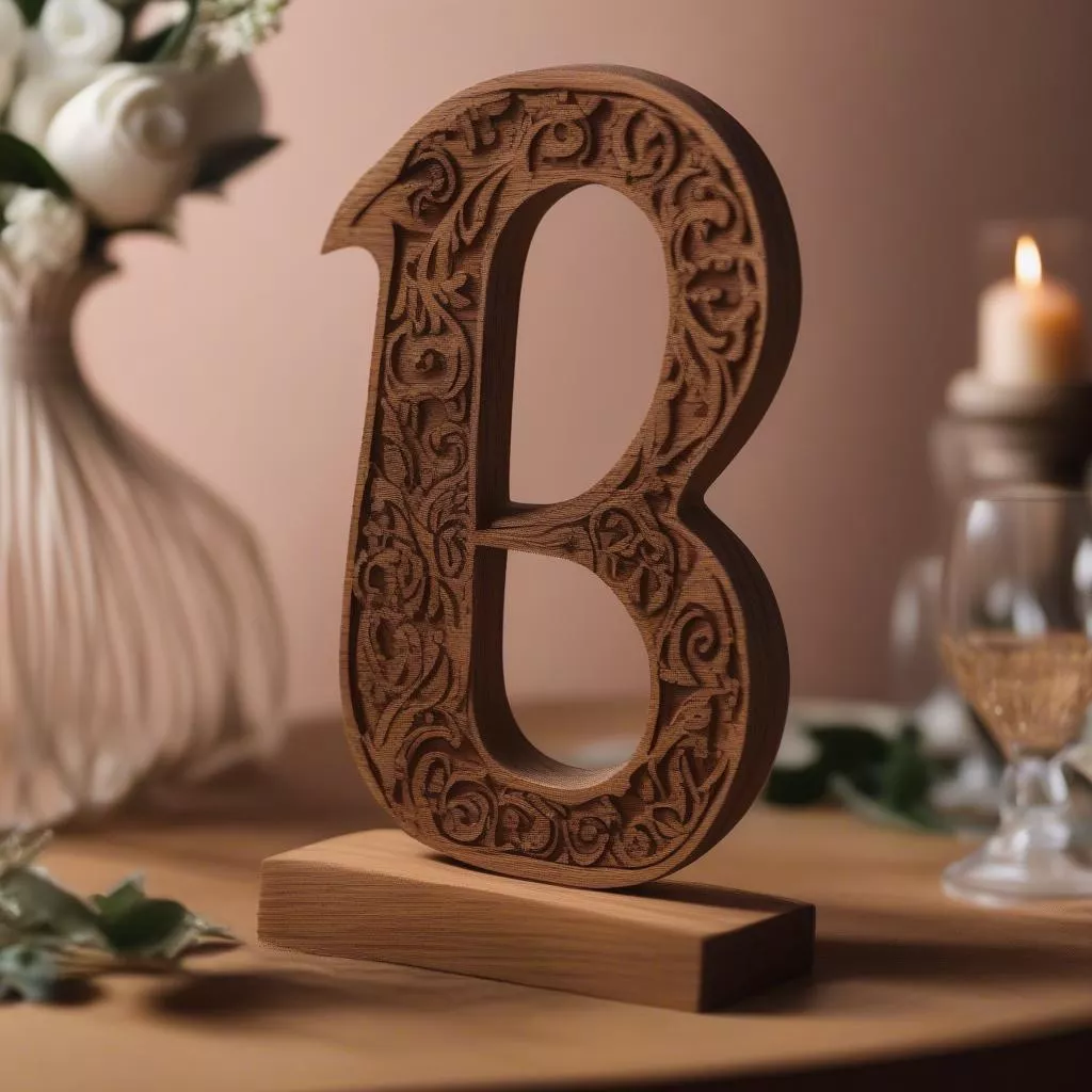 लकड़ी का टेबल नंबर