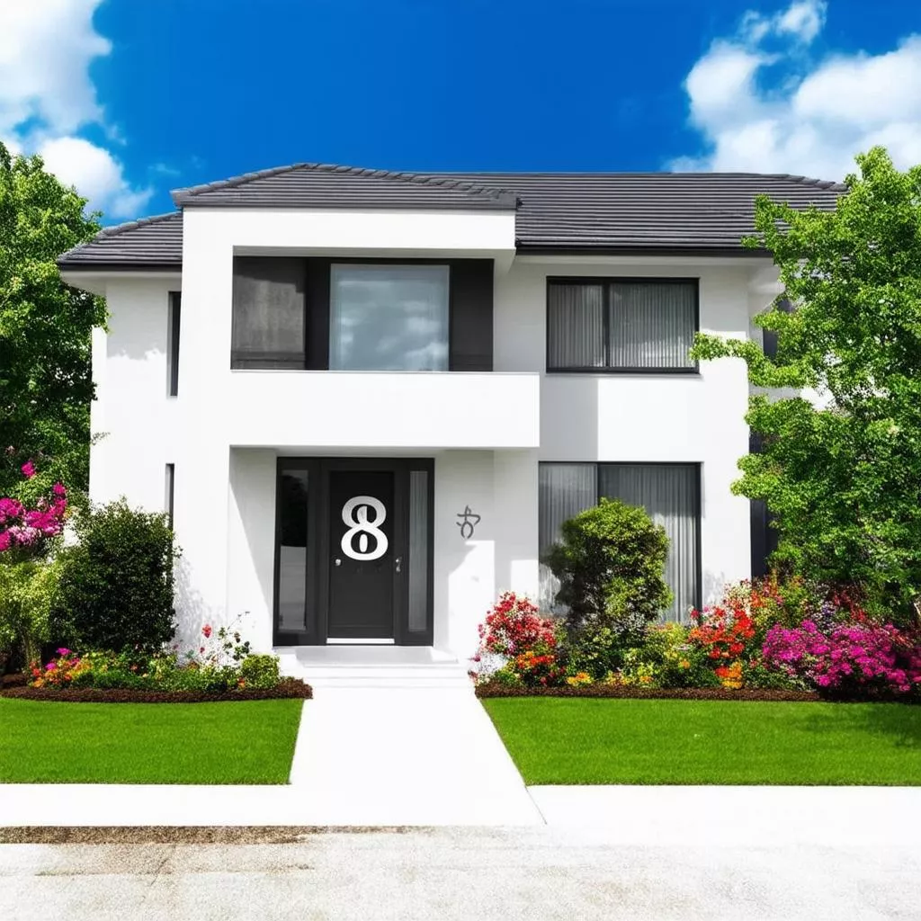 Numéro de maison Feng Shui