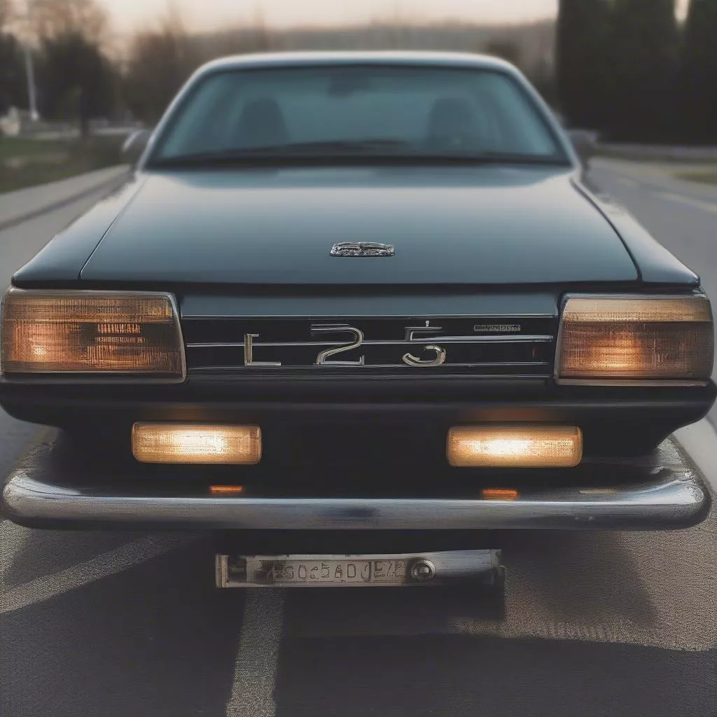 What Does the 52LD License Plate Signify?