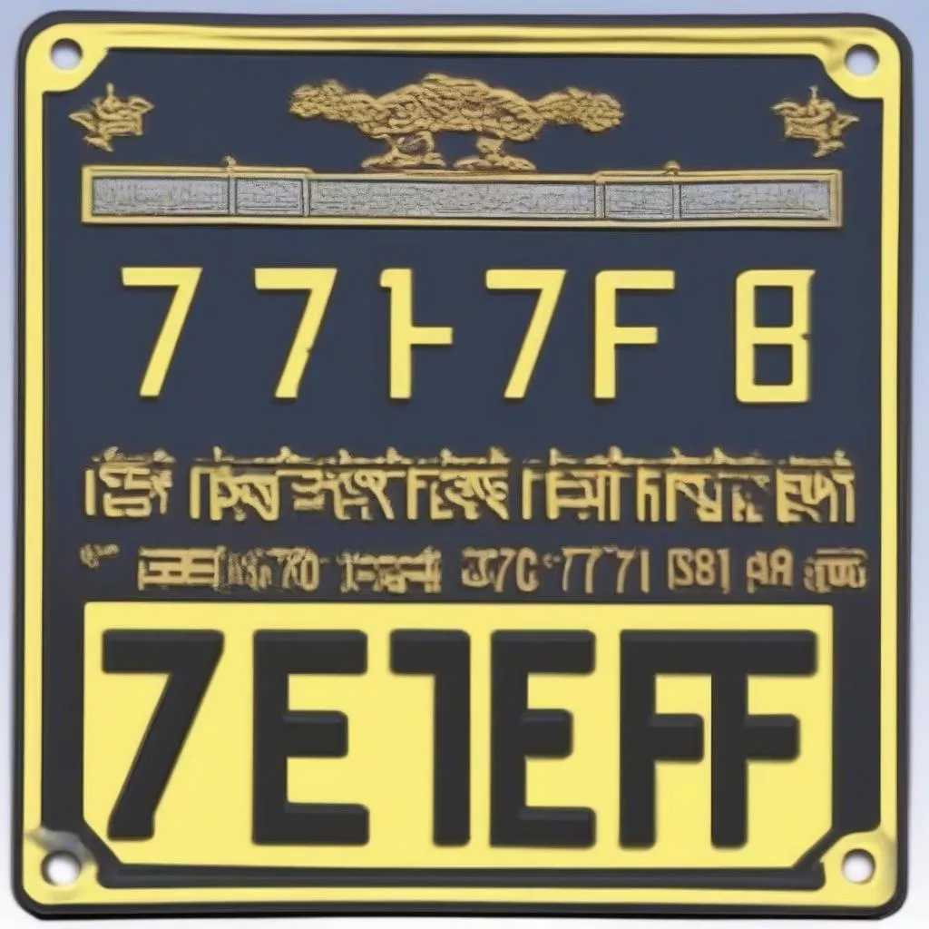벤째 71F 자동차 번호판: 의미, 풍수, 알아야 할 사항