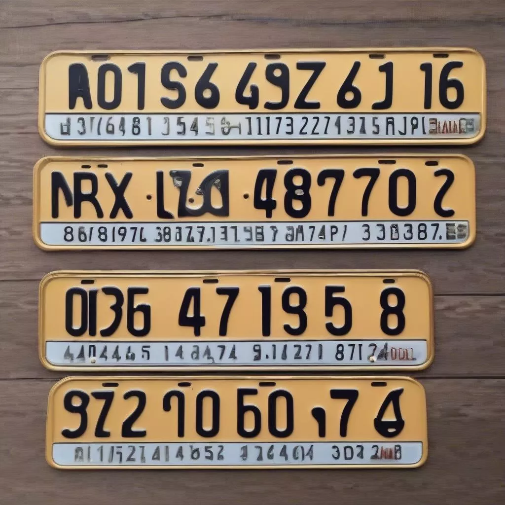 Cách tính biển số xe ô tô đẹp: Phong thủy và ý nghĩa