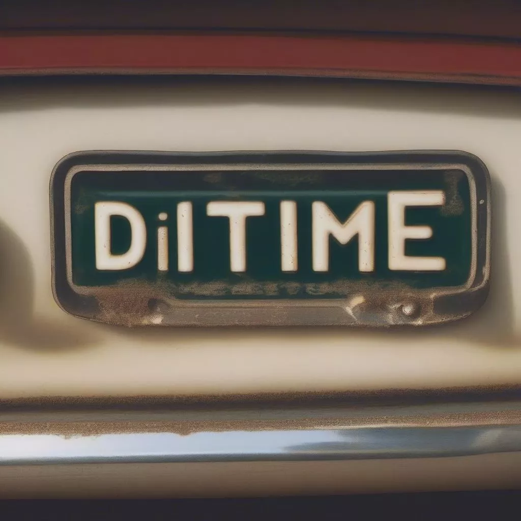 Biển số xe DITME Mỹ: Bí mật ẩn sau những con số