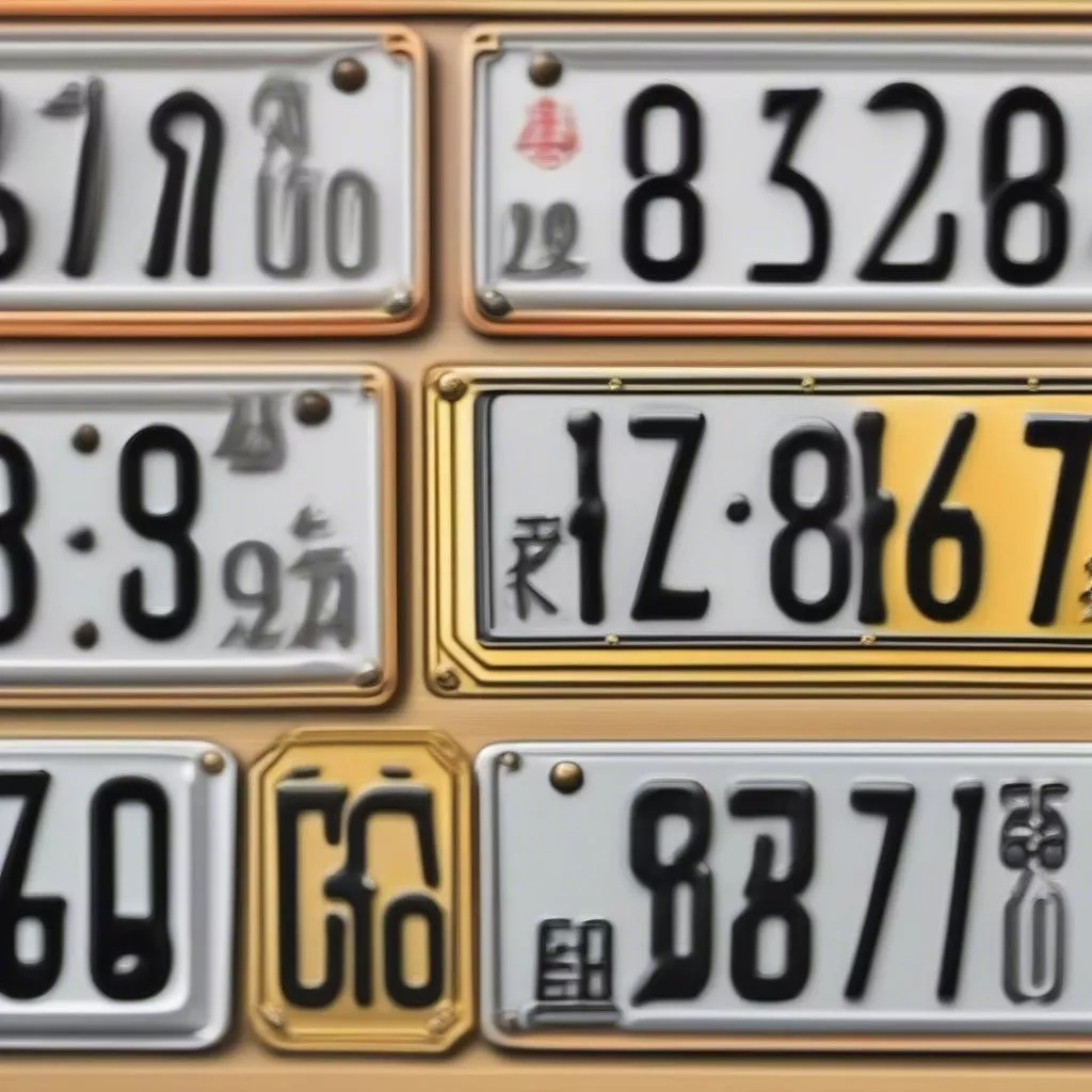 Biển số lộc phát