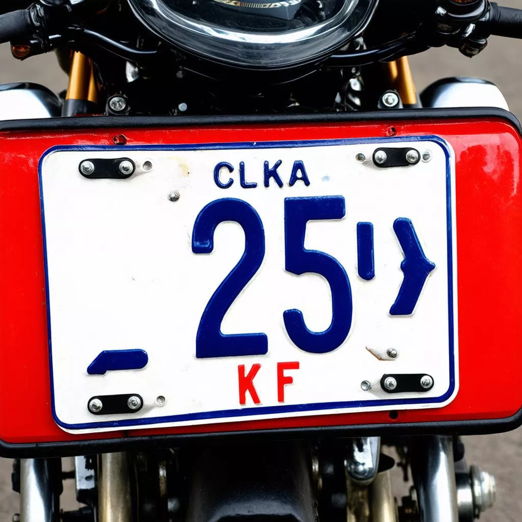 Decoding Motorcycle License Plate 25 M1: Meaning and Feng Shui