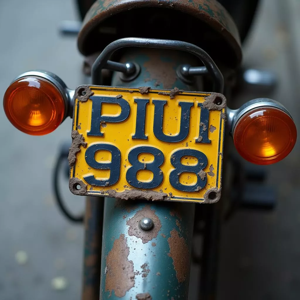 Hanoi's 4-Digit Motorcycle License Plates: A Nostalgic Look Back