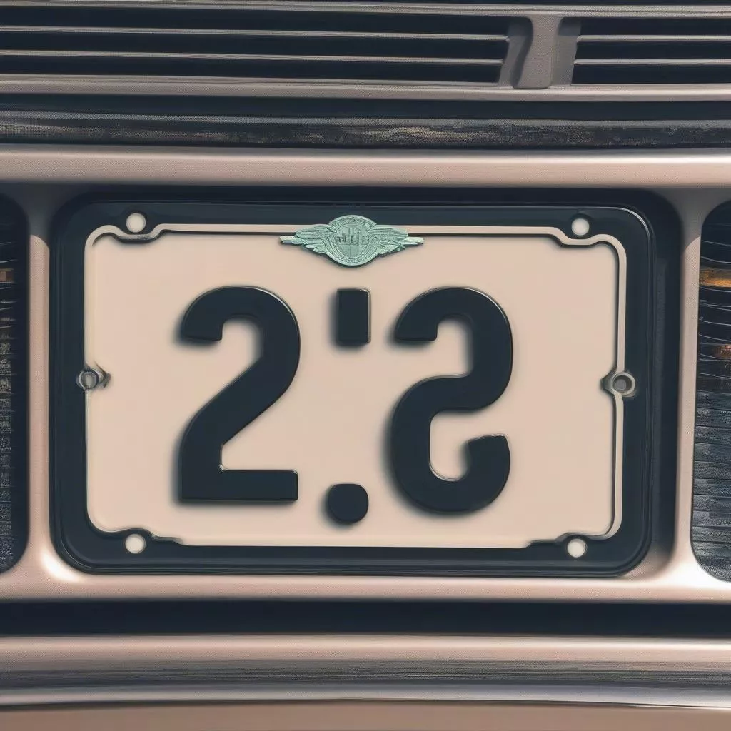 Biển số xe mới