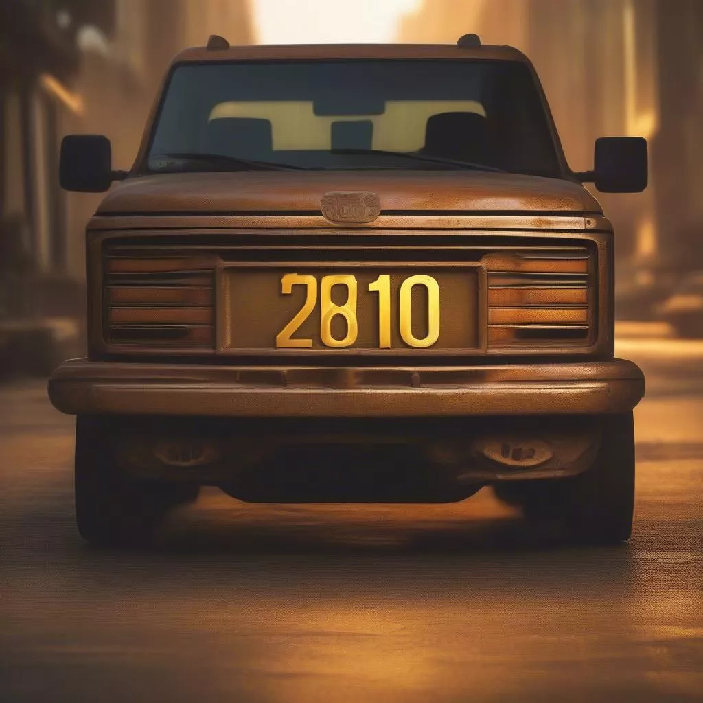 biển số xe tải may mắn